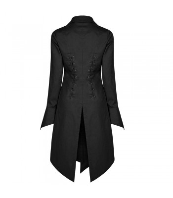 Women Gothic Coat Ladies Punk Corporate Vampire Coat Handmade New Coat